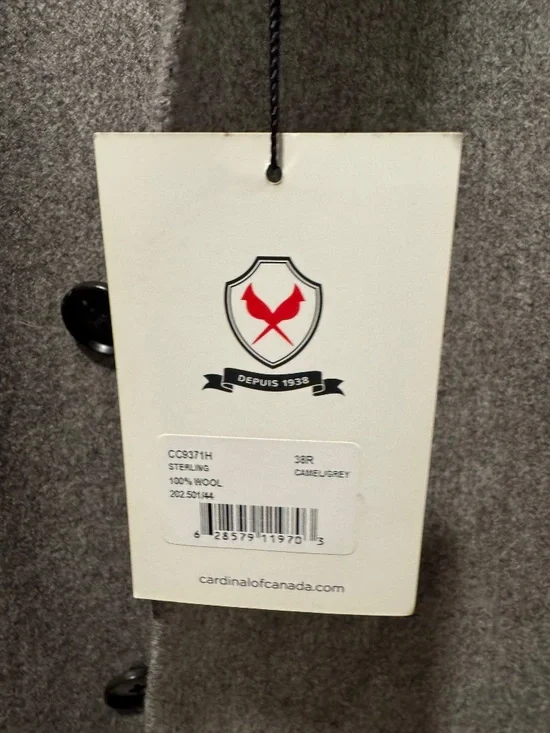 Cardinal Wool Overcoat - Picture 4 of 8